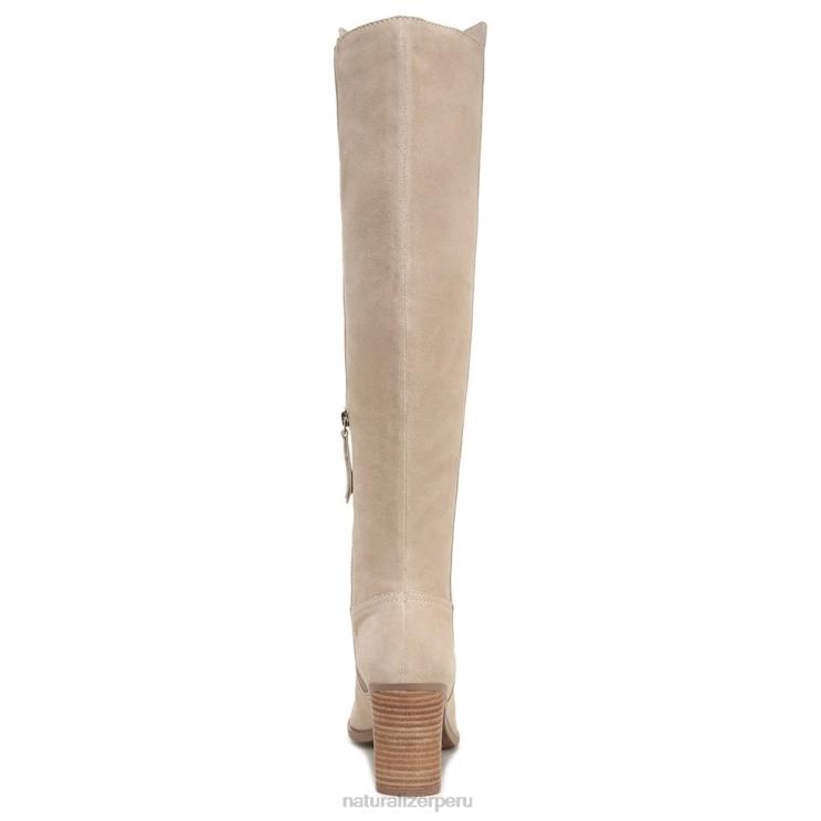 mujer Naturalizer ante profundo de piel de porcelana botas por encima de la rodilla kyrie RTZ4T283 - Imagen 6