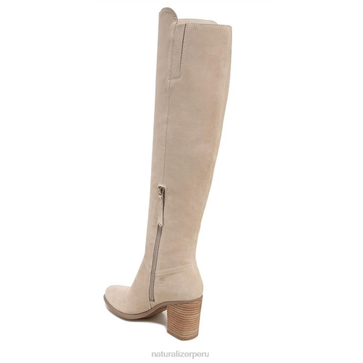 mujer Naturalizer ante profundo de piel de porcelana botas por encima de la rodilla kyrie RTZ4T283 - Imagen 8