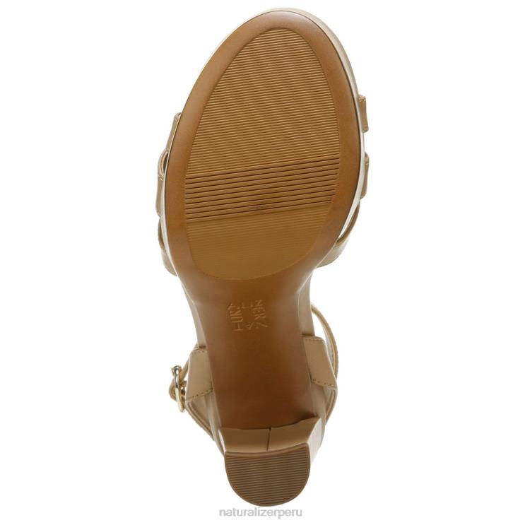 mujer Naturalizer cuero de abedul sandalia de vestir mallory RTZ4T493 - Imagen 7