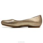 mujer Naturalizer cuero dorado claro bailarinas maxwell RTZ4T186 - Imagen 3