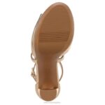 mujer Naturalizer cuero dorado oscuro sandalia de vestir melody RTZ4T98 - Imagen 7