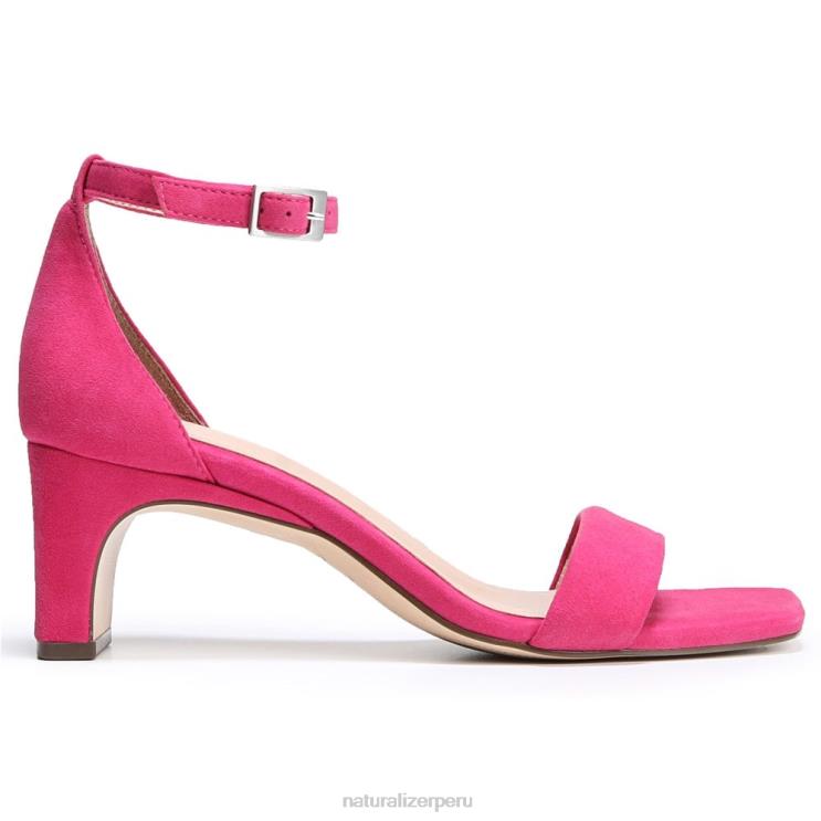 mujer Naturalizer cuero fucsia sandalia de vestir iriss 27 edit RTZ4T110 - Imagen 2