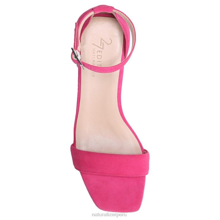 mujer Naturalizer cuero fucsia sandalia de vestir iriss 27 edit RTZ4T110 - Imagen 4