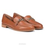 mujer Naturalizer cuero marrón mocasín aserrador RTZ4T402