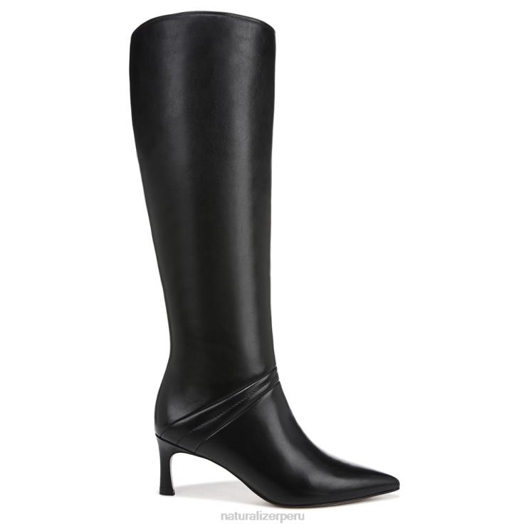 mujer Naturalizer cuero negro 27 edit falencia bota de vestir hasta la rodilla RTZ4T247 - Imagen 2