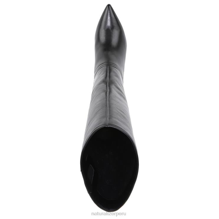 mujer Naturalizer cuero negro 27 edit falencia bota de vestir hasta la rodilla RTZ4T247 - Imagen 4