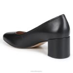 mujer Naturalizer cuero negro 27 editar bomba rebecca RTZ4T415 - Imagen 8