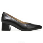 mujer Naturalizer cuero negro bomba malynn RTZ4T592 - Imagen 2