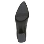 mujer Naturalizer cuero negro bomba malynn RTZ4T592 - Imagen 7