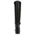 mujer Naturalizer cuero negro bota de montar elliot RTZ4T635 - Imagen 6