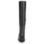 mujer Naturalizer cuero negro bota de pantorrilla ancha gen n align RTZ4T630 - Imagen 5