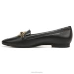 mujer Naturalizer cuero negro leala plana RTZ4T325 - Imagen 3