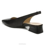 mujer Naturalizer cuero negro lesley vestido plano RTZ4T588 - Imagen 9
