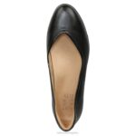 mujer Naturalizer cuero negro piso vivienne RTZ4T498 - Imagen 4