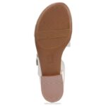 mujer Naturalizer cuero perlado satinado sandalia RTZ4T246 - Imagen 7