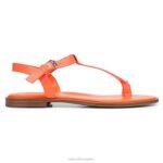 mujer Naturalizer cuero pop naranja sandalia fifi RTZ4T359 - Imagen 2