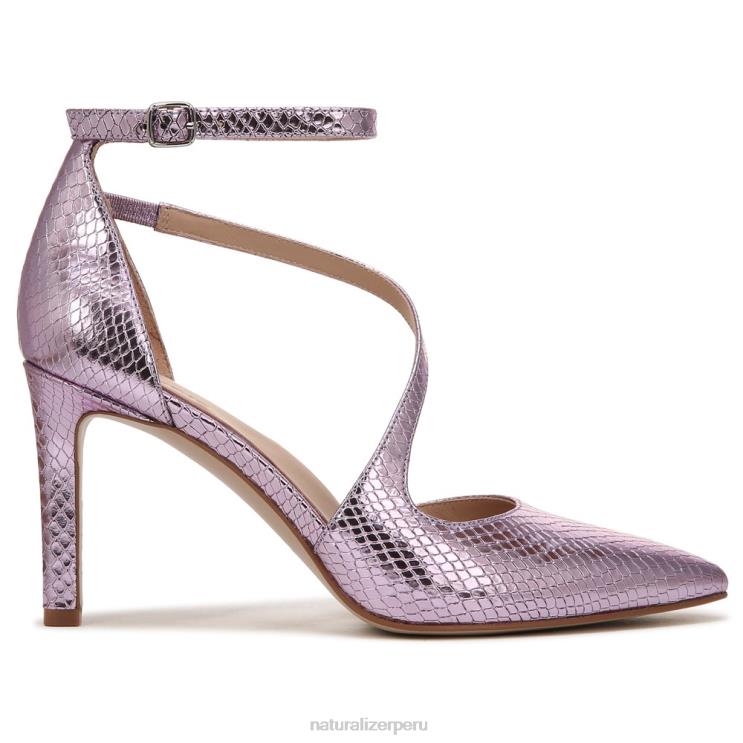 mujer Naturalizer cuero rosa morado 27 editar bomba abilyn RTZ4T132 - Imagen 2