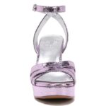 mujer Naturalizer cuero rosa morado sandalia de vestir mallory RTZ4T497 - Imagen 5
