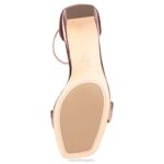 mujer Naturalizer cuero rosa oscuro sandalia de vestir iriss 27 edit RTZ4T118 - Imagen 7