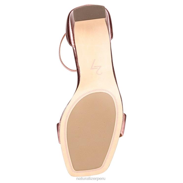 mujer Naturalizer cuero rosa oscuro sandalia de vestir iriss 27 edit RTZ4T118 - Imagen 7