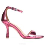 mujer Naturalizer cuero rosa rojo Sandalia vestir violeta 27 edit RTZ4T141 - Imagen 2