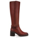 mujer Naturalizer cuero terracota bota de montar elliot RTZ4T637 - Imagen 2