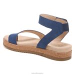 mujer Naturalizer nubuck sintético azul sandalia alma divina RTZ4T523 - Imagen 8