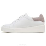 mujer Naturalizer piel blanca/tórtola tenis morrison 2.0 con cordones RTZ4T91 - Imagen 3