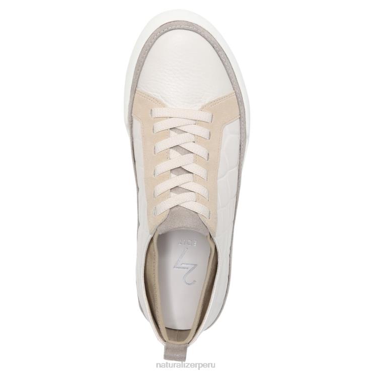 mujer Naturalizer piel de cocodrilo perla satinada 27 editar zapatilla valarie RTZ4T276 - Imagen 4