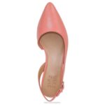 mujer Naturalizer piel de melocotón coral bancos puntiagudos planos RTZ4T90 - Imagen 4