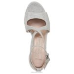mujer Naturalizer plata sandalia de vestir amor 2 RTZ4T321 - Imagen 4