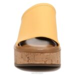 mujer Naturalizer sintético amarillo sandalias Cassie RTZ4T620 - Imagen 5