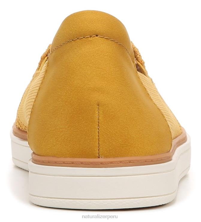 mujer Naturalizer sintético amarillo zapatillas sin cordones soul kemper RTZ4T335 - Imagen 6