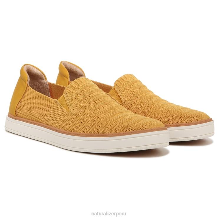 mujer Naturalizer sintético amarillo zapatillas sin cordones soul kemper RTZ4T335 - Imagen 1