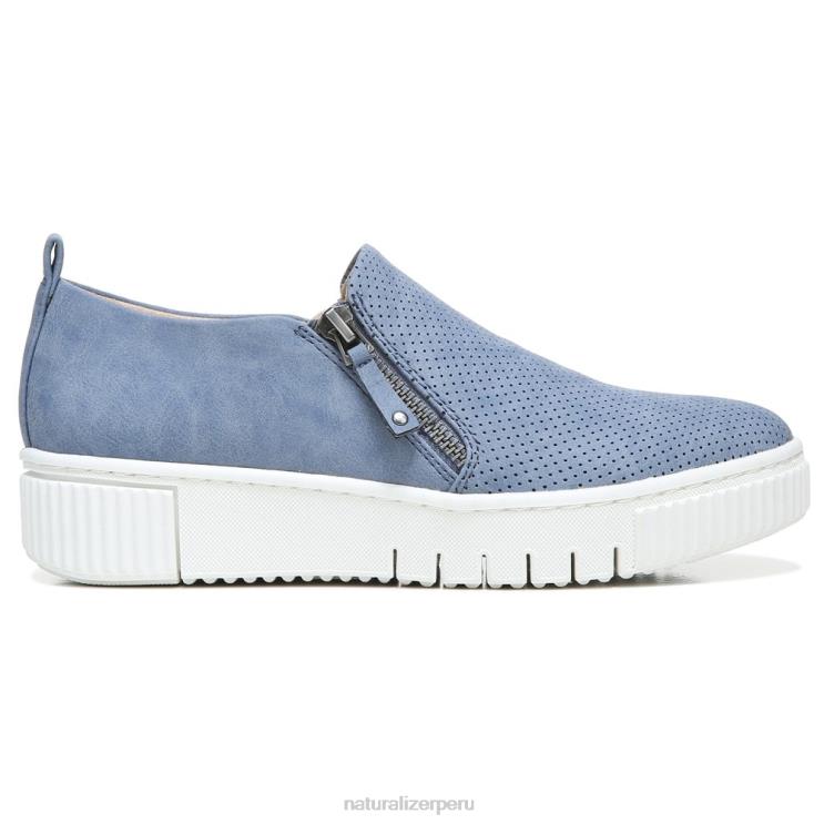 mujer Naturalizer sintético azul Zapatillas sin cordones Soul Turner RTZ4T421 - Imagen 2