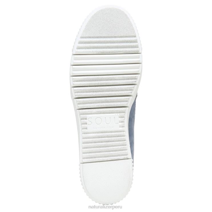 mujer Naturalizer sintético azul Zapatillas sin cordones Soul Turner RTZ4T421 - Imagen 7