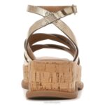 mujer Naturalizer sintético bronce claro sandalia riley RTZ4T618 - Imagen 6