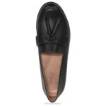 mujer Naturalizer sintético liso negro mocasín marco RTZ4T603 - Imagen 4