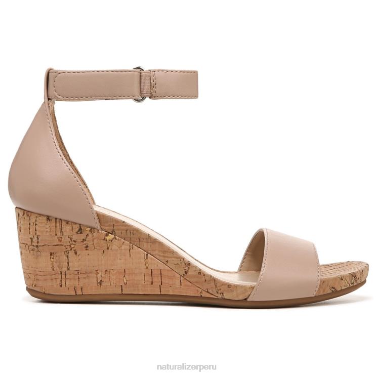 mujer Naturalizer Sintético malva vintage sandalia areda con cuña RTZ4T320 - Imagen 2