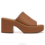 mujer Naturalizer sintético marrón sandalias Cassie RTZ4T622 - Imagen 2
