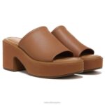 mujer Naturalizer sintético marrón sandalias Cassie RTZ4T622