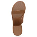 mujer Naturalizer sintético marrón sandalias Cassie RTZ4T622 - Imagen 7