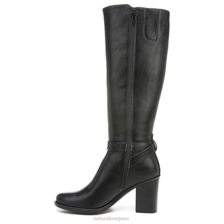 mujer Naturalizer sintético negro bota alta hasta la rodilla joslynn RTZ4T595 - Imagen 3