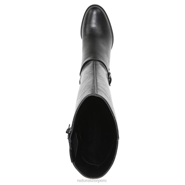 mujer Naturalizer sintético negro bota alta hasta la rodilla joslynn RTZ4T595 - Imagen 4