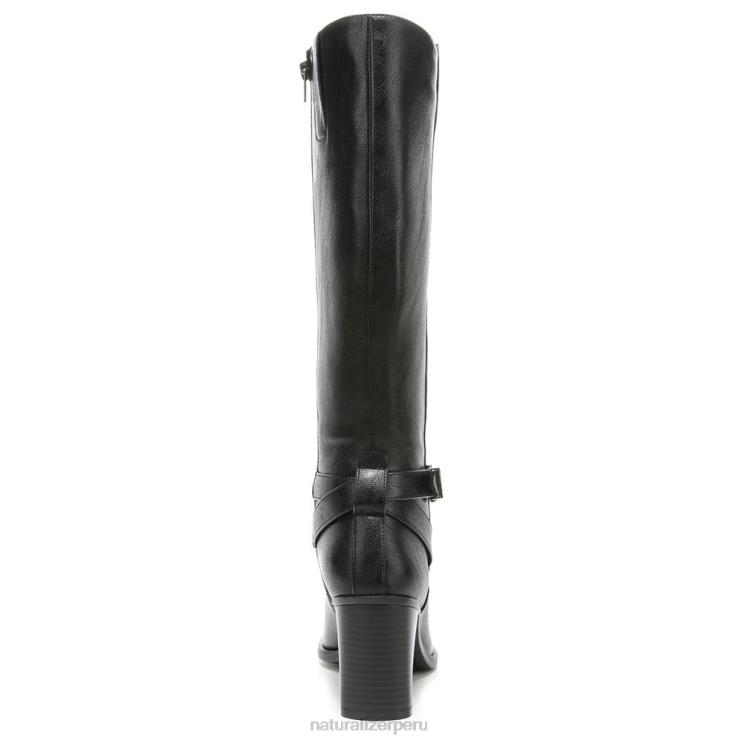 mujer Naturalizer sintético negro bota alta hasta la rodilla joslynn RTZ4T595 - Imagen 6