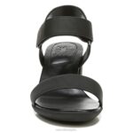 mujer Naturalizer sintético negro sandalia de vestir gen n trace RTZ4T397 - Imagen 5