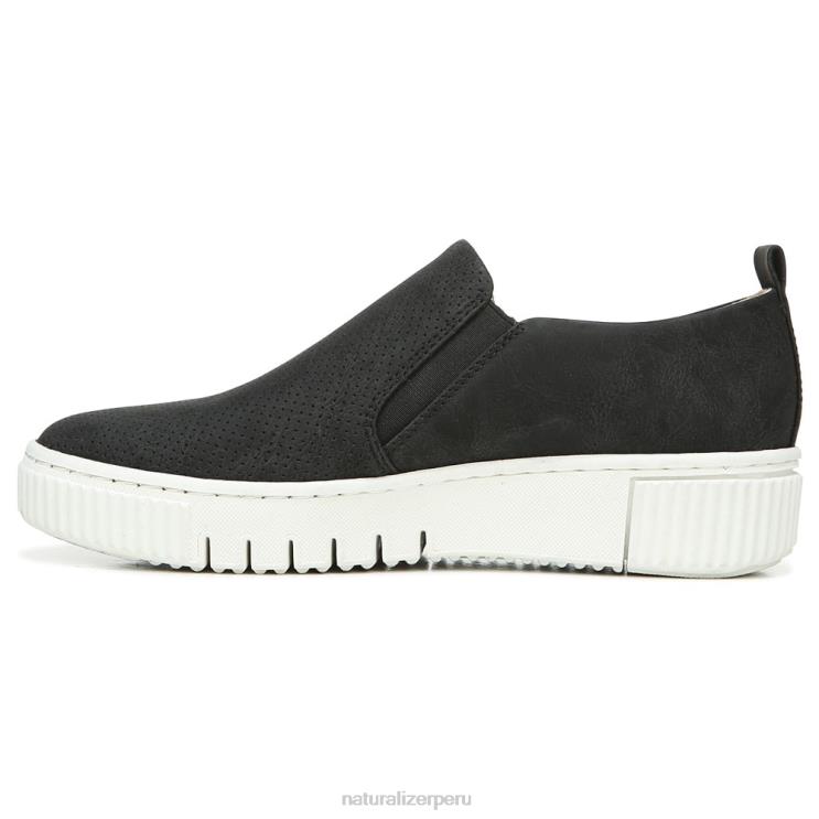mujer Naturalizer sintético negro Zapatillas sin cordones Soul Turner RTZ4T419 - Imagen 3
