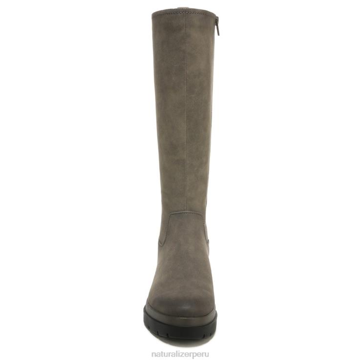 mujer Naturalizer sintético verde oliva oscuro bota alta hasta la rodilla soul orquídea RTZ4T612 - Imagen 5