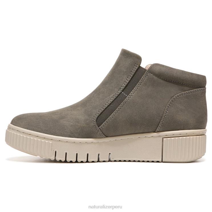 mujer Naturalizer sintético verde oliva oscuro zapatillas soul turner mid RTZ4T688 - Imagen 3