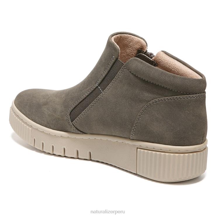 mujer Naturalizer sintético verde oliva oscuro zapatillas soul turner mid RTZ4T688 - Imagen 8